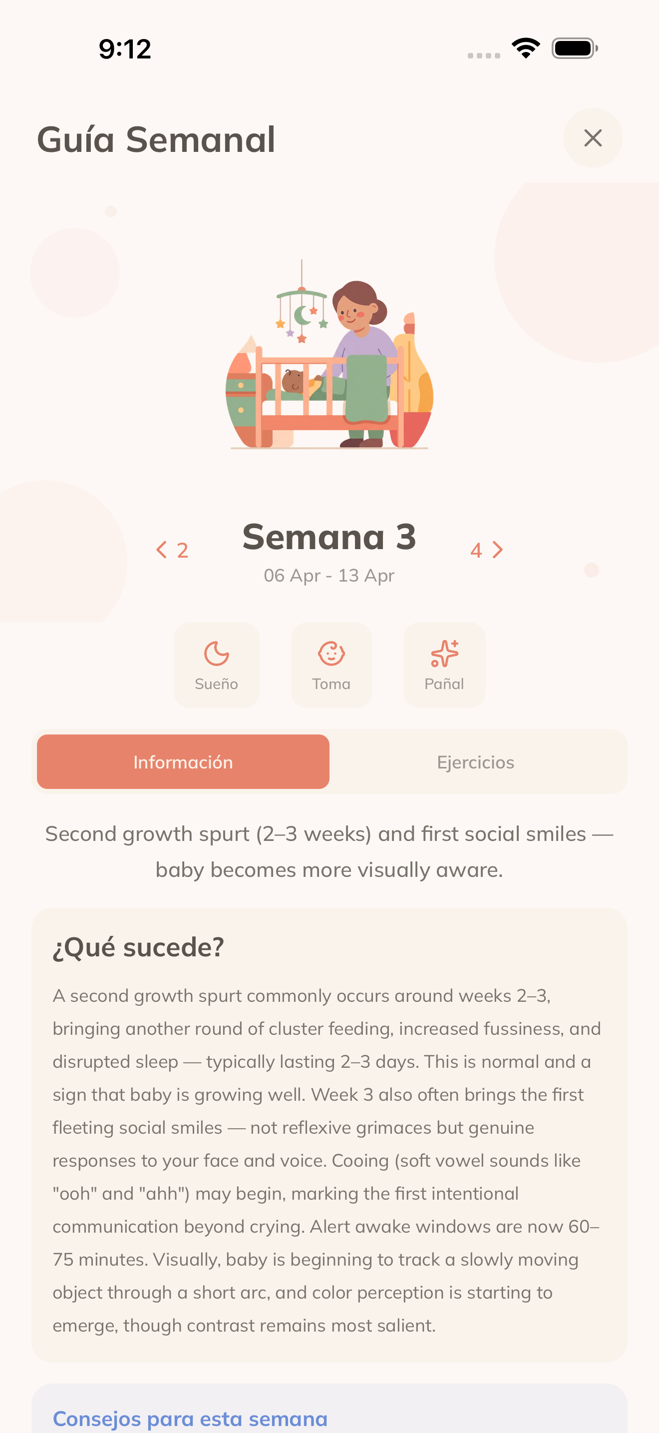 Guía de desarrollo semana a semana