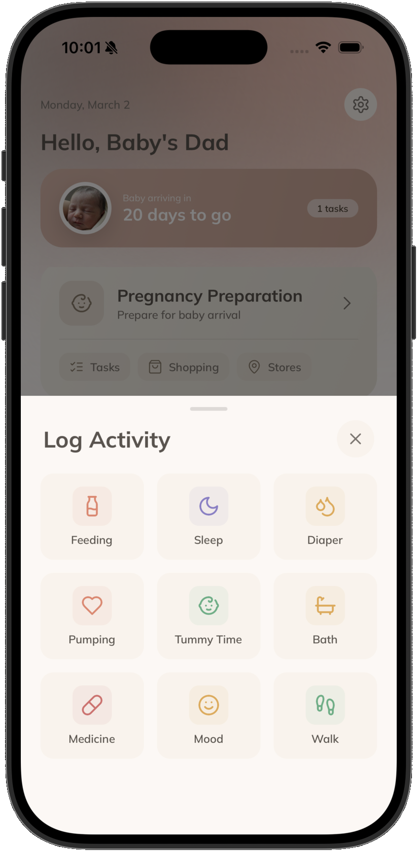 9 activity types to track